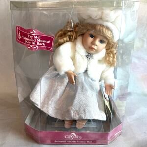 New In Box Gift Gallery Animated Wind Up Mackenzie Doll